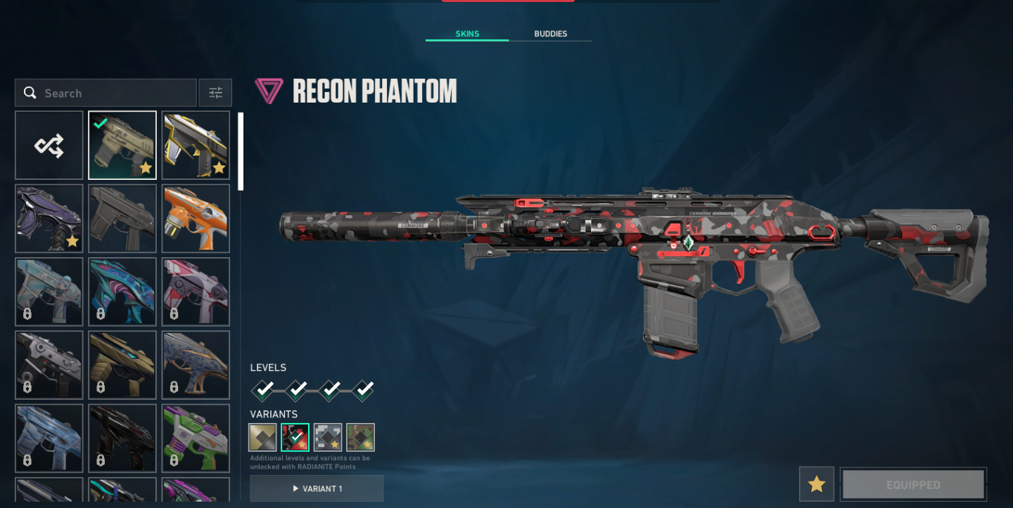 CONTA VALORANT D3 | NÍVEL 637 | 3 FACAS + SKINS TOP (REAVER, PRIME, RECON)