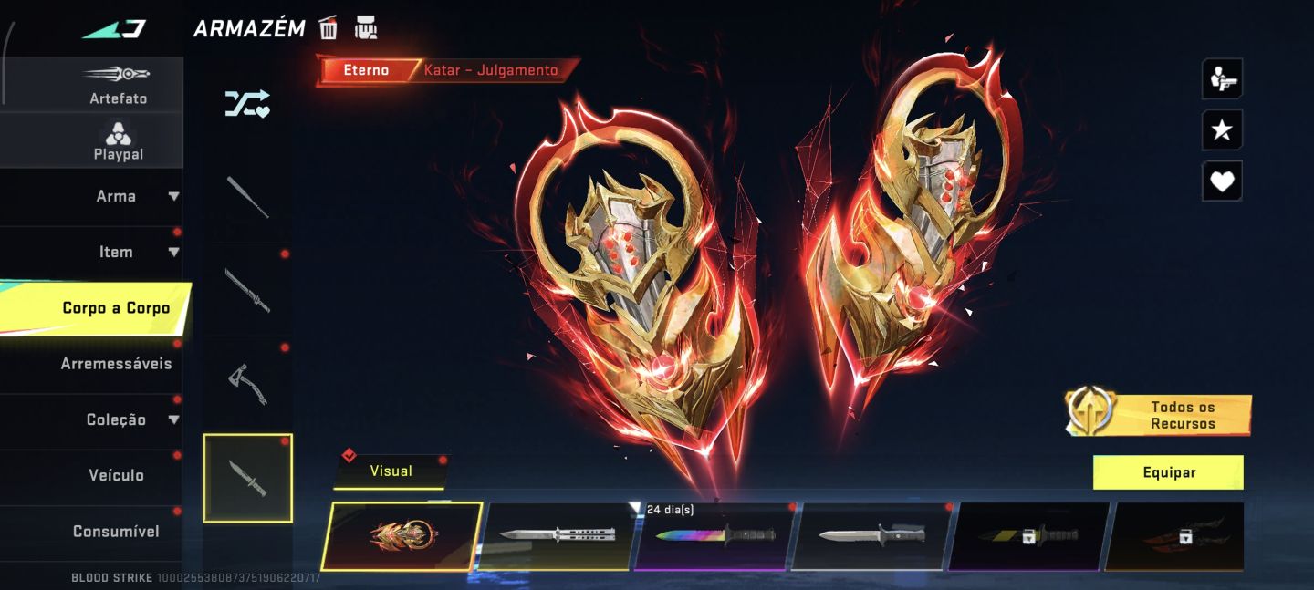 Conta Bloodstrike picareta Bloocstrike Ran e Nova Eterna!