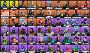 CONTA FORTNITE - 203 SKINS FULL | PODE ALTERAR E-MAIL | Omegarok, Spectra Knight