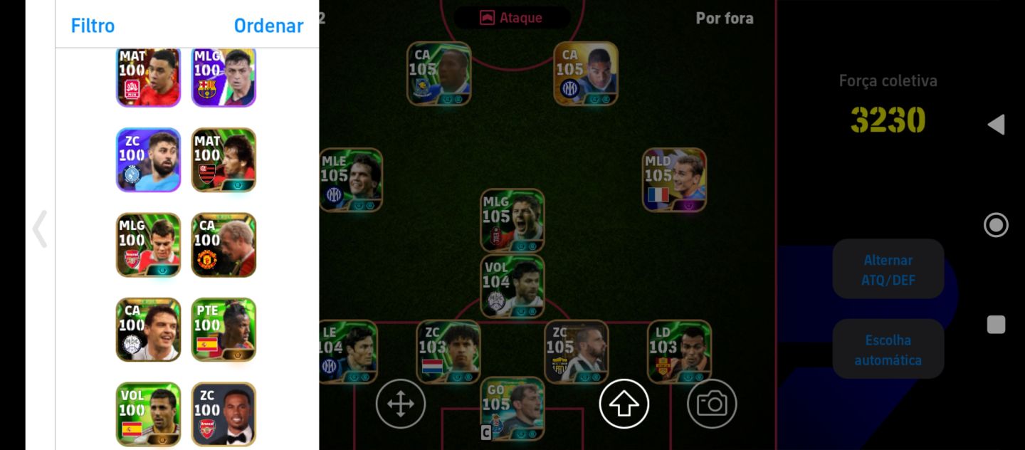 CONTA EFOOTBALL 3230 OVER |ADRIANO, RUI COSTA, SALAH BLITZ| KONAMI ID 100% LIMPA
