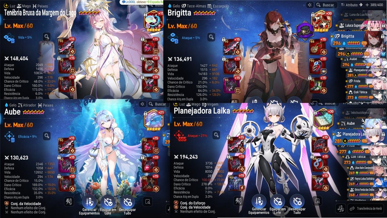 Conta Endgame com 59 ML's