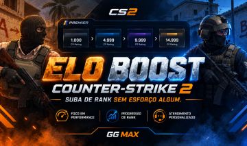 CS2 PREMIER ELO BOOST | SUBA ATÉ 30K COM A HIGHLEVEL | EQUIPE HIGH ELO