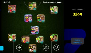 CONTA EFOOTBALL FORÇA COLETIVA 3264