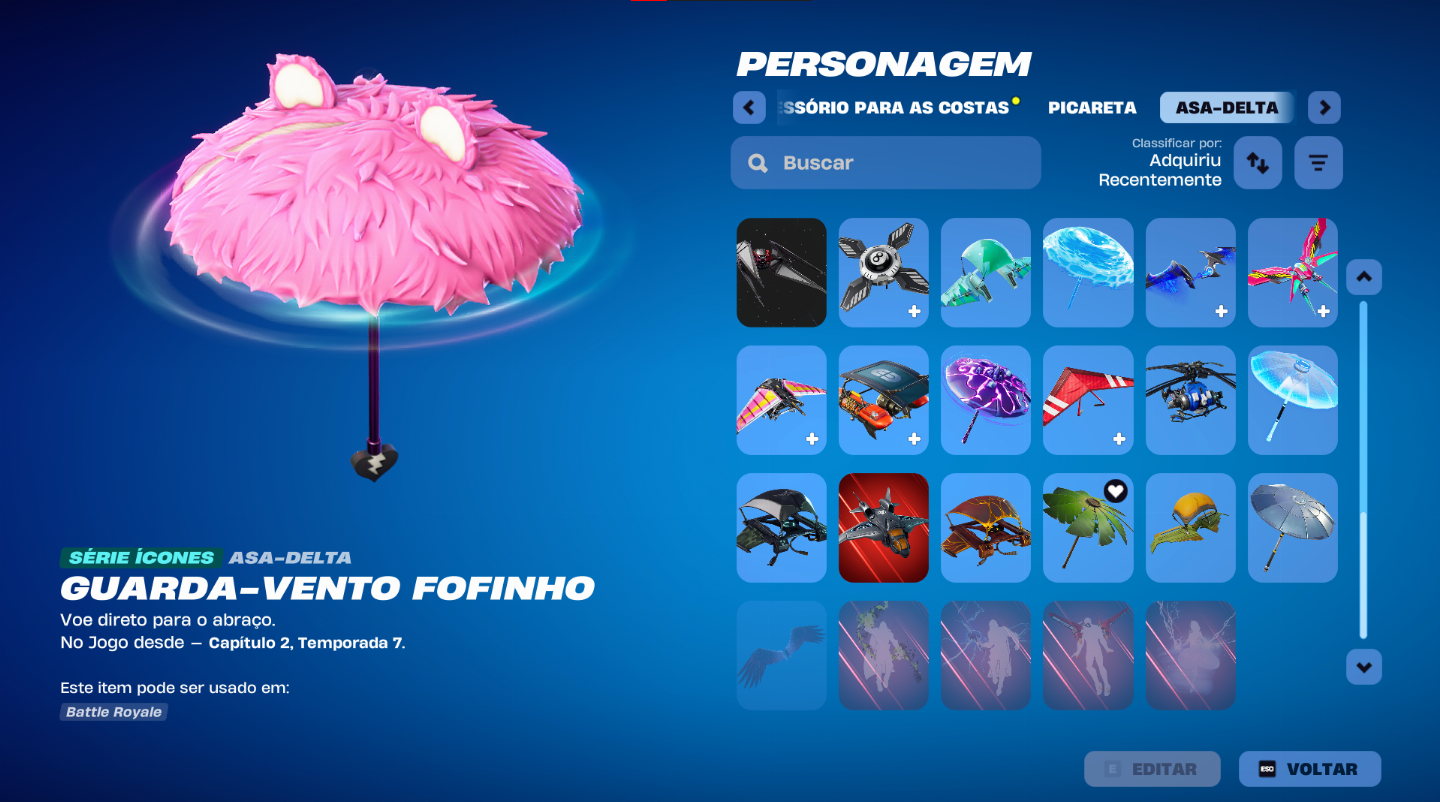 Conta fortnite primeiro dono