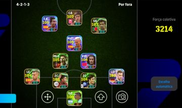 CONTA DE EFOOTBALL COMPLETINHA PARA 1 DIVISÃO