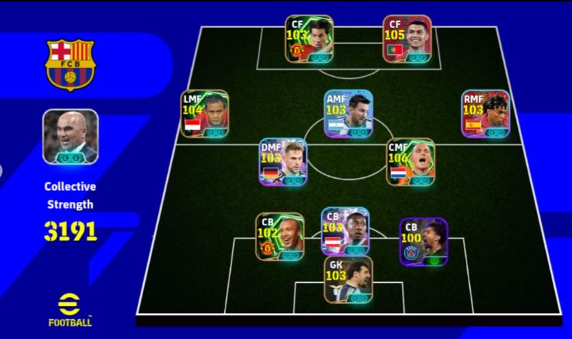 CONTA eFOOTBALL | STRENGTH 3191 | MESSI - CR7 - LAMINE YAMAL +++