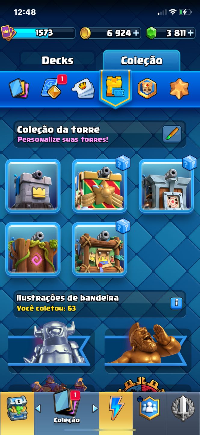 Conta clash Royale