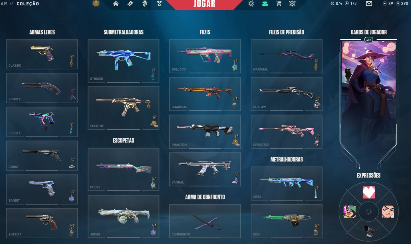 Conta Valorant Muitas Skins