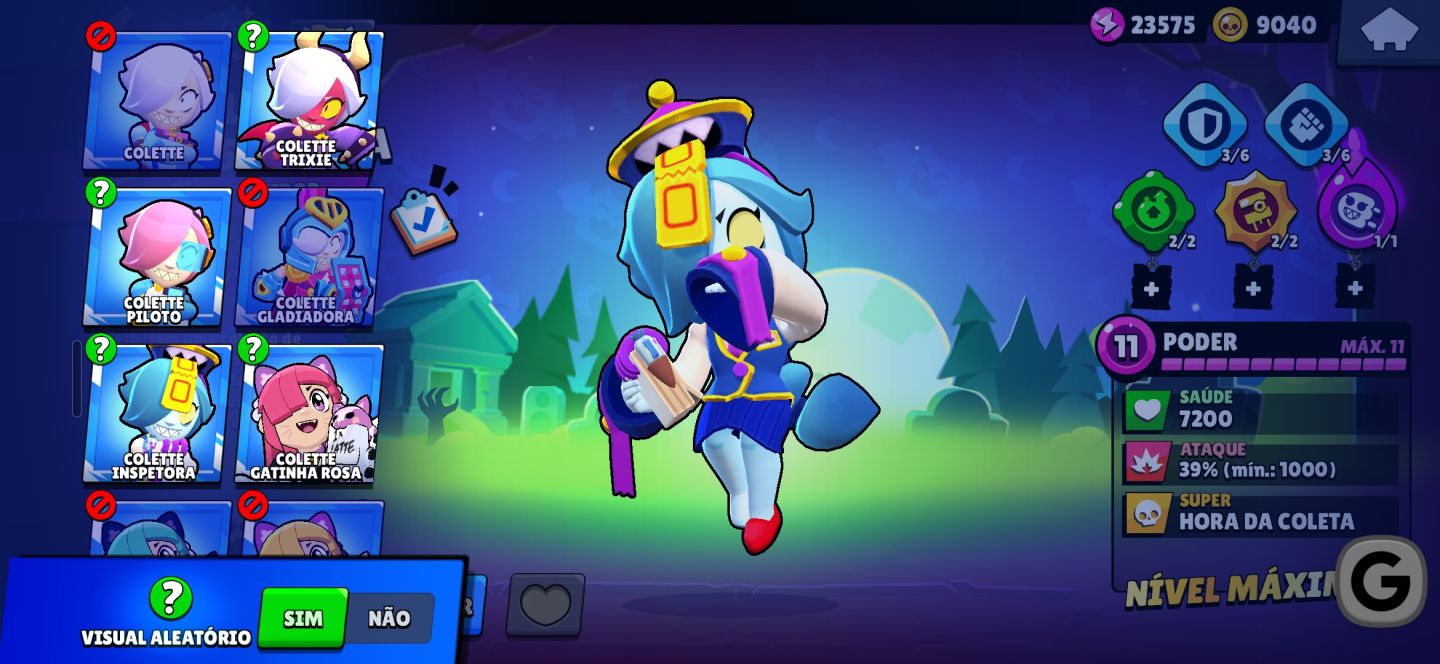 Conta quase full de Brawl Stars, criada em 2019