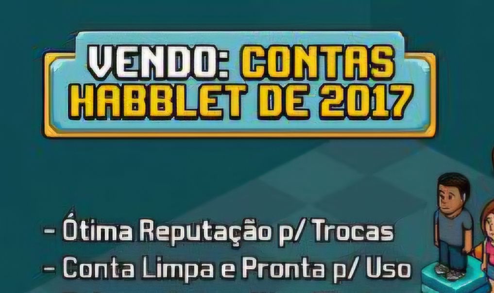 CONTA HABBLET 2017 (ANTIGUIDADE GARANTIDA)