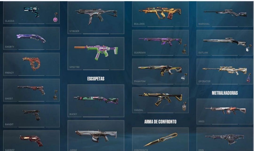 Conta valorant com varias skins limitadas - 9k gastos