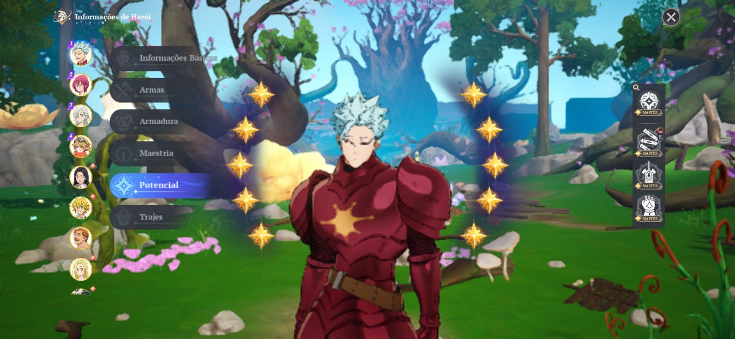 7ds Origin - Conta End game ban p10, merlin p7+