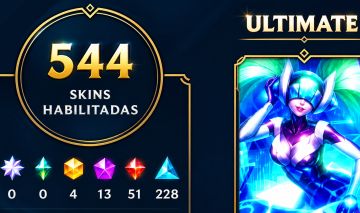CONTA LOL 544 SKINS + VALORANT | CONTA 2015 | LV 844 | BR