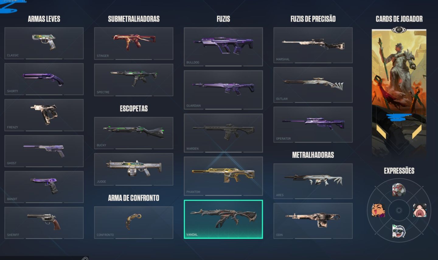 CONTA FULL ACESSO VALORANT, MAS DE 1300 REAIS GASTO