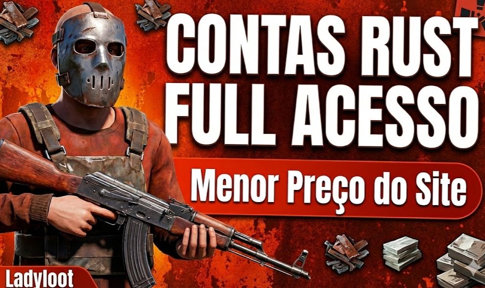 CONTAS RUST STEAM | CONTA COM HORAS + SKINS + TWITCH DROPS | FULL ACESSO