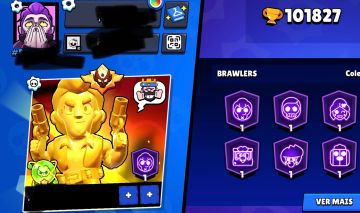 CONTA BRAWL STARS FULL - 100k TROFÉU - MESTRE