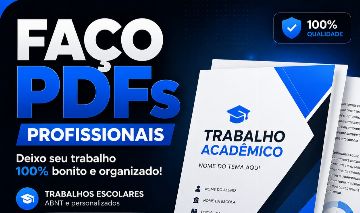 Transformo texto em PDF bonito e organizado