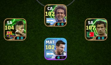 ( PROMOÇÃO ) neymar prime do trio msn + figo + epicos