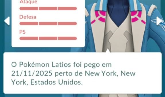 Pokémon GO Lvl 42 | Latios 100% IV + 20 Lendários | Ler Descrição (Saldo Negativ