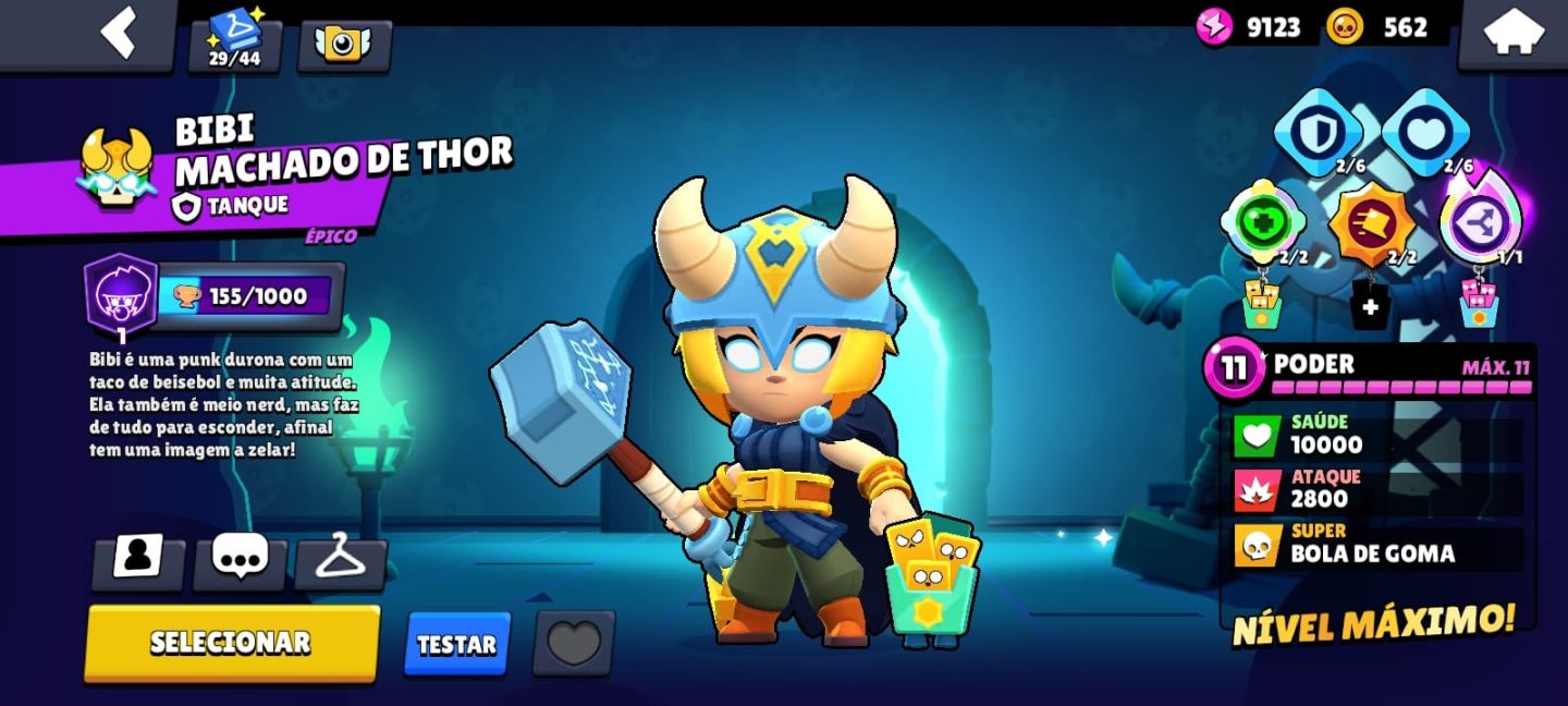 CONTA BRAWL STARS 33K+ TROFÉUS | 97 BRAWLERS | SKINS LENDÁRIAS/MÍTICAS | FULL AC