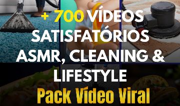 [ENTREGA AUTOMÁTICA] 700+ VÍDEOS DARK VIRAIS ASMR | TAPETES | FOOD