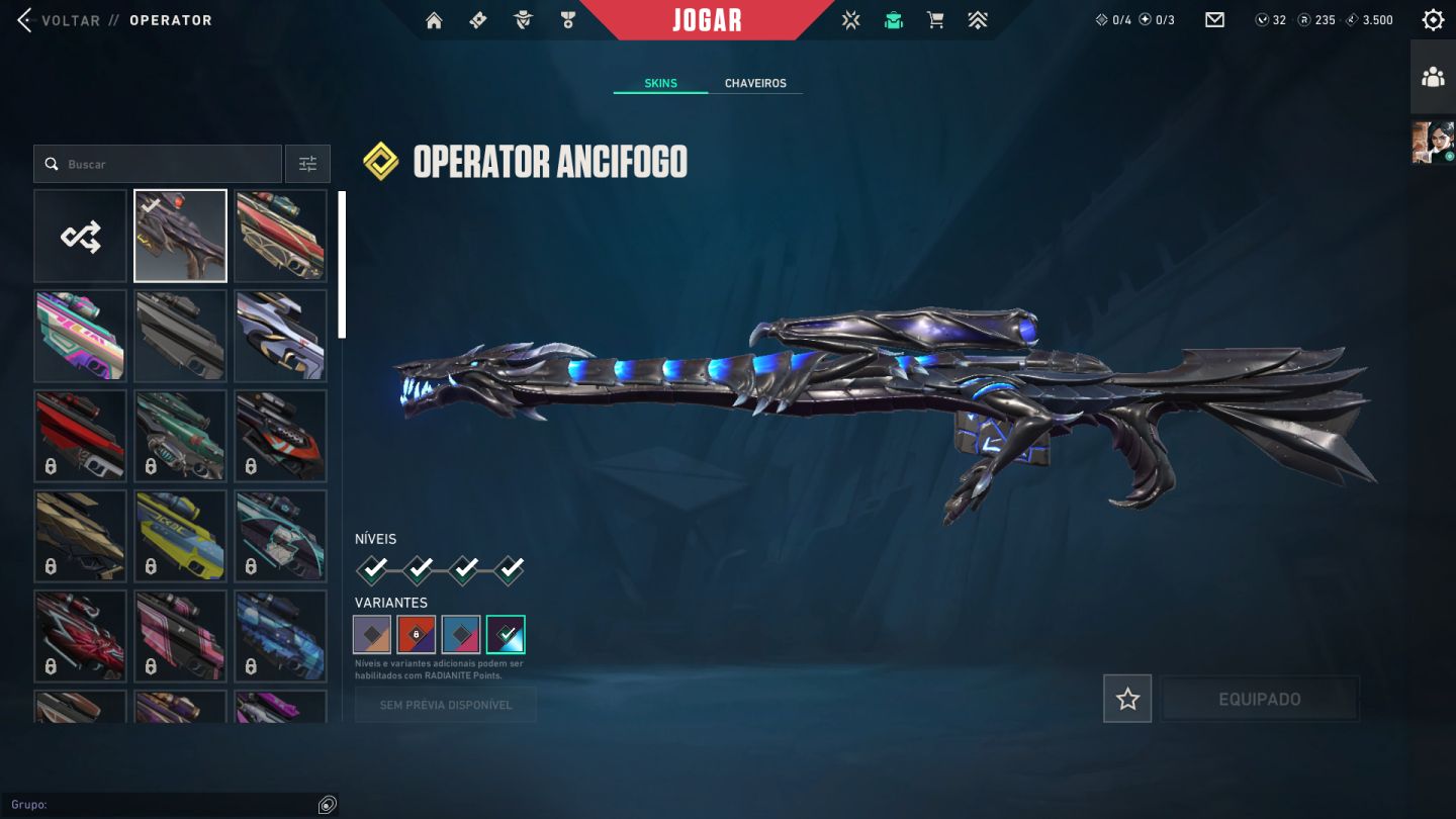 CONTA VALORANT + LOL | COLEÇÃO DE SKINS | MAIS DE R$1.450 INVESTIDOS