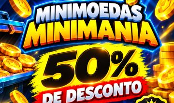 MOEDAS MINIMANIA - 50%