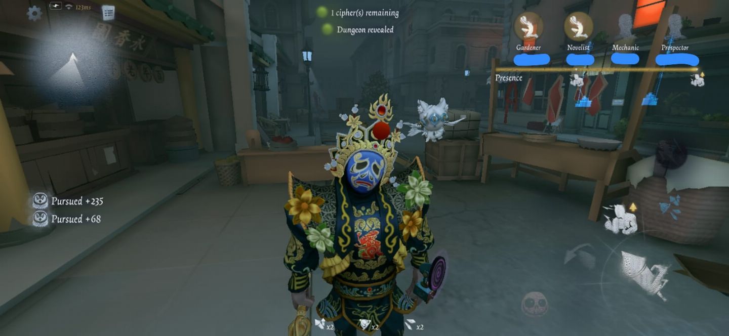 Identity v with much skins s limited and s more 6000k of fragments.