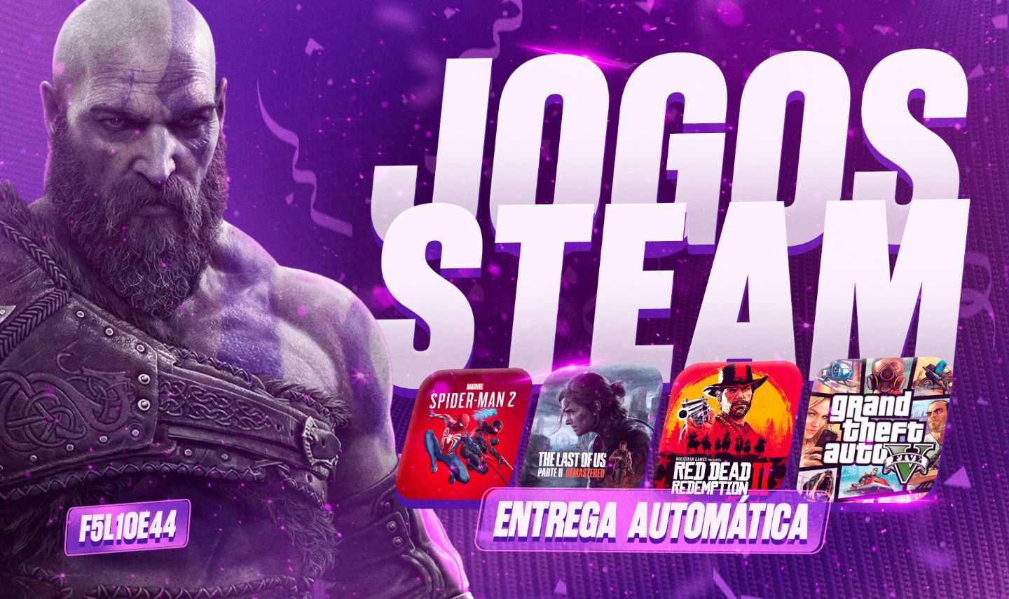 [MELHOR PREÇO] CONTAS STEAM OFFLINE | JOGOS OFFLINE - ENTREGA AUTOMÁTICA