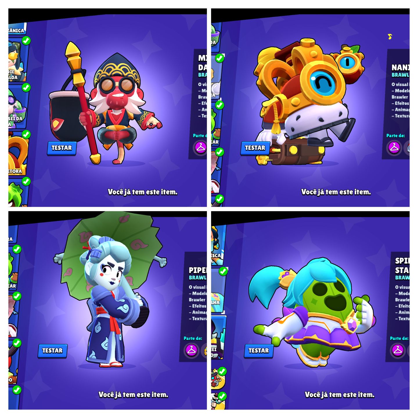 CONTA BRAW 52K | 50 PERSONAGENS NÍVEL 11 / MAIS DE 370 SKINS TOPS / FAMA SOLAR 1
