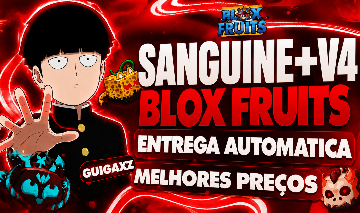 CONTAS DE BLOXFRUITS COM SANGUINE E V4