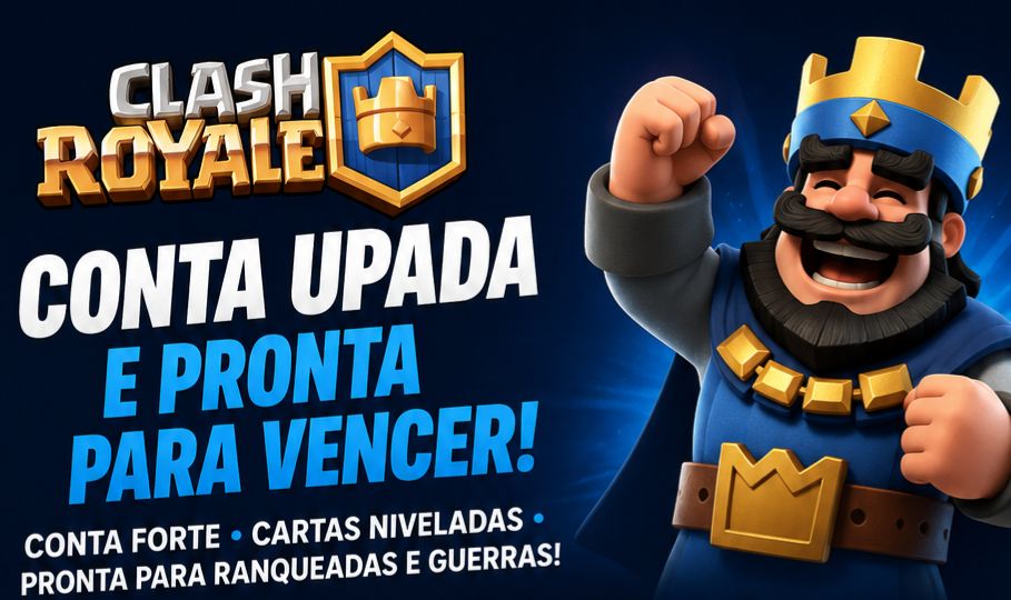 Conta de Clash royale 11K de troféus muitas evoluções