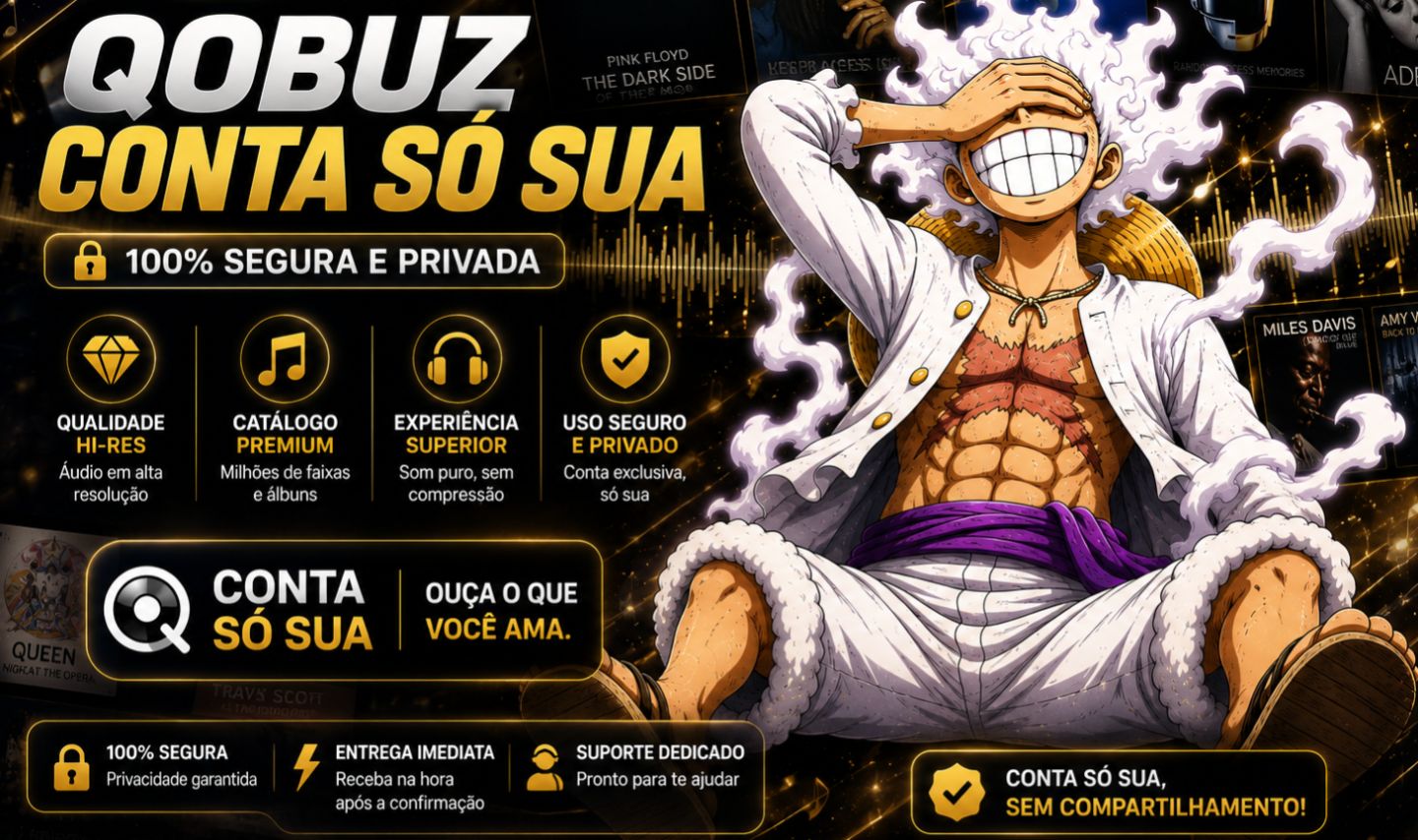 QOBUZ STUDIO PREMIUM NA SUA CONTA - 30 DIAS - ENTTREGA RAPIDA