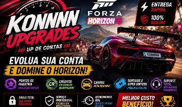 UP DE CONTA FORZA HORIZON 6 | CRÉDITOS | ROLETAS | CARROS | STEAM & XBOX