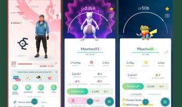 Pokémon GO Lv. 20 | Mewtwo + Giratina + Unown + Pikachu Evento | D205