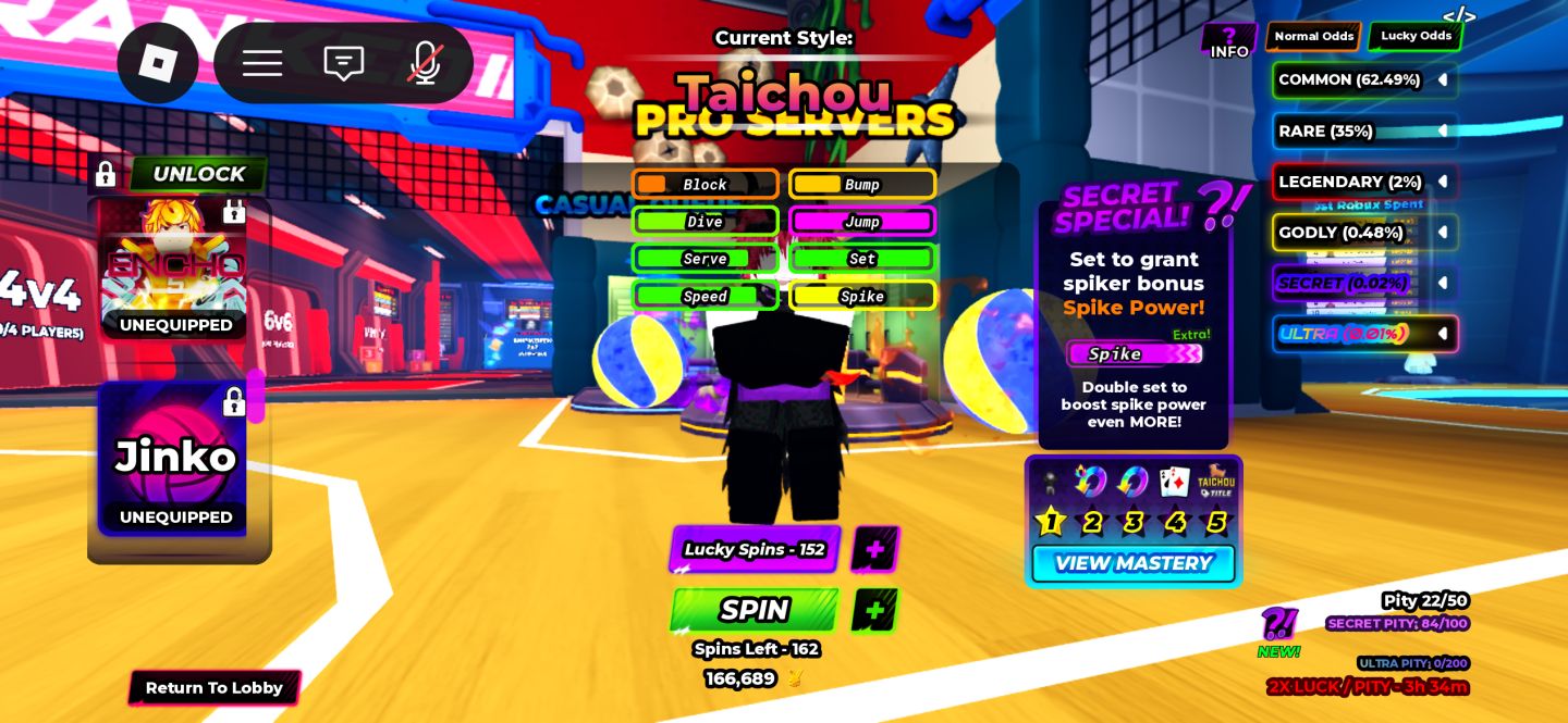 [ 3 ULTRAS ] CONTA DE VOLLEYBALL LEGENDS MUITO OP!