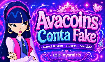 (PROMO)Avakin Life - 20 a 100 mil Avacoins (Contas Fakes)