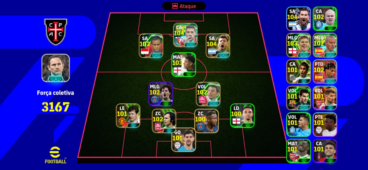 CONTINHA PROMISSORA DE EFOOTBALL