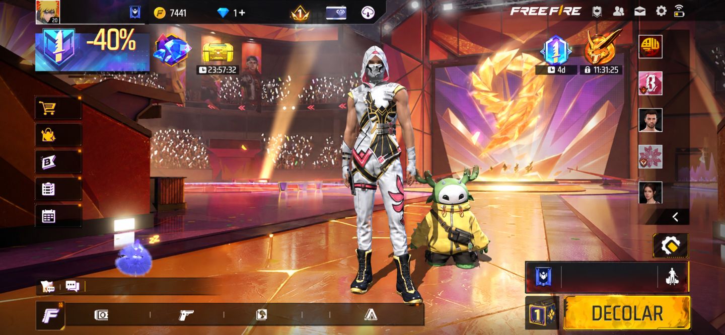 CONTA DE FREE FIRE COM INTENS DE PARCERIA