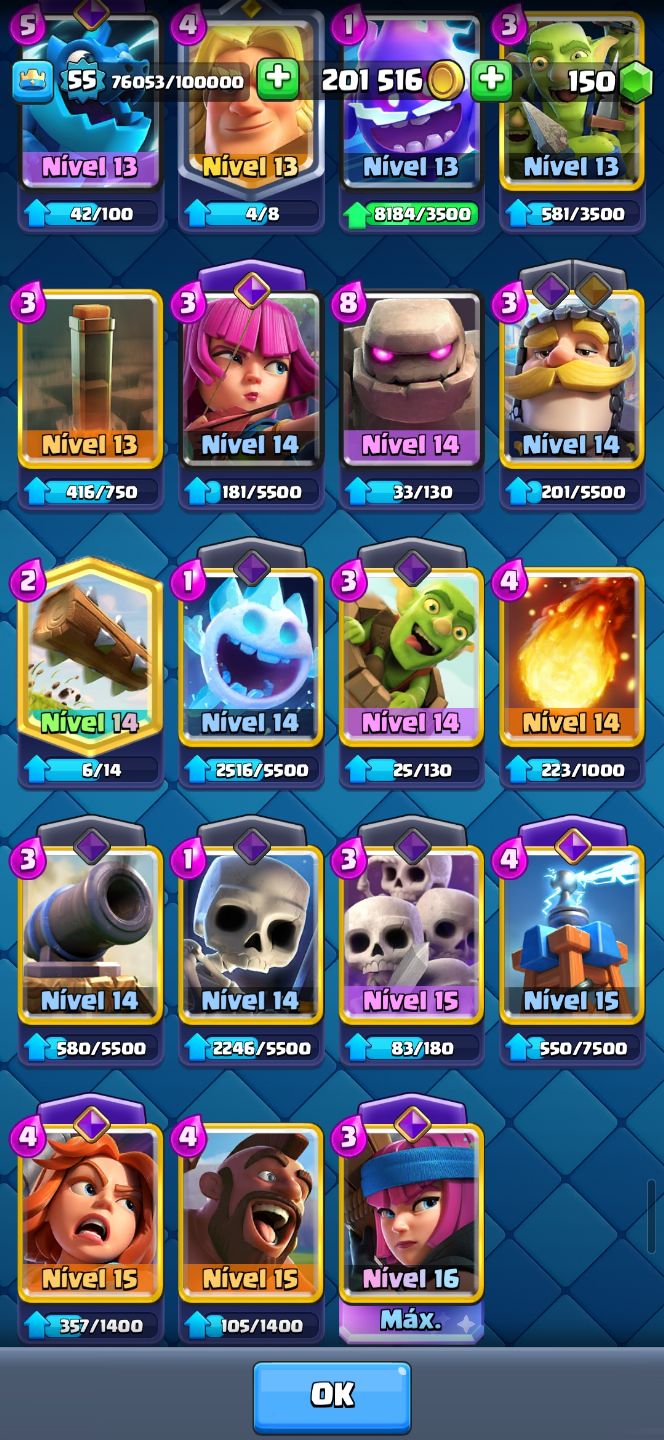 [PROMOÇÃO GGMAX] CONTAS CLASH ROYALE | CONTA FULL ACESSO - PERMANENTE
