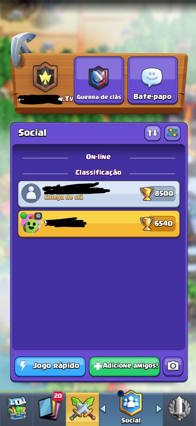 Conta Clash - LVL 13 - 6500 Trofeus