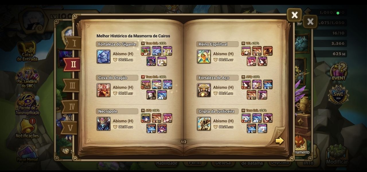 Promoção - G1 Arena Summoners War - 5 LDs
