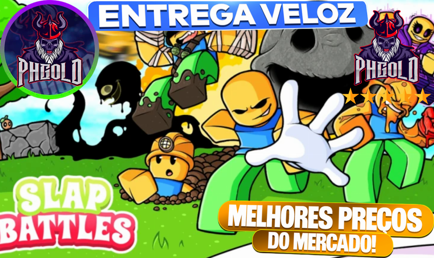 SLAP BATTLES | BATALHAS DE SLAP | GAMEPASS | MELHOR PREÇO E ATENDIMENTO | TOP!