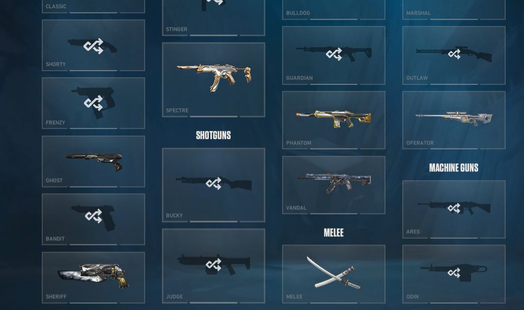 Conta Valorant | Com Skins Raras | Katana oni Vandal Lúgubre e etc