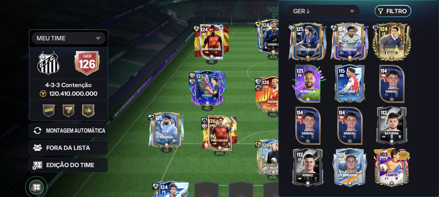 CONTA PREMIUM FC MOBILE