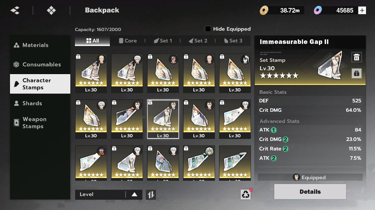 Conta TOP Bleach Soul Resonance - 4 B6 + 45K JADE