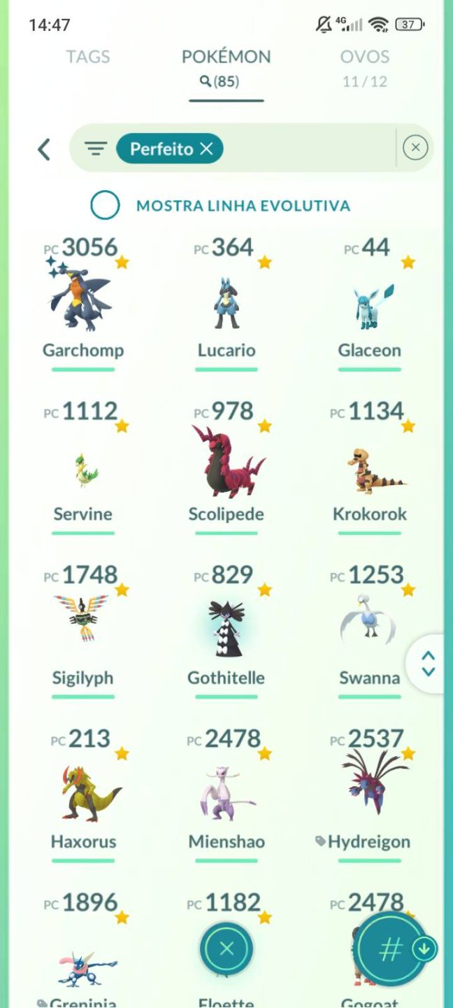 CONTA POKÉMON GO LV 60 | 85 HUNDOS | 64 SHINY | 19 MEWTWO | POKÉDEX AVANÇADA