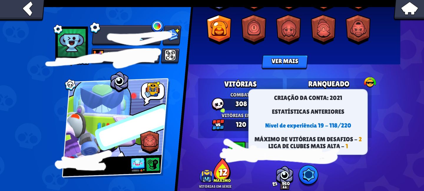Conta de brawl para iniciar a jogar 2020
