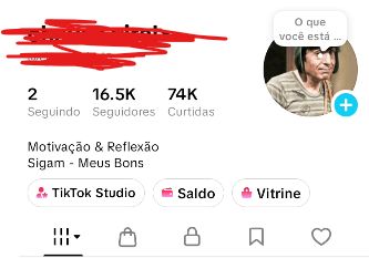 Conta Tiktok Live Studio (CELULAR) 16.5k Sem Shop! Sem Doc
