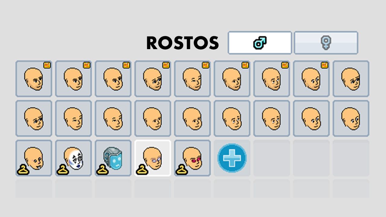 Conta Habbo com Visuais Raros